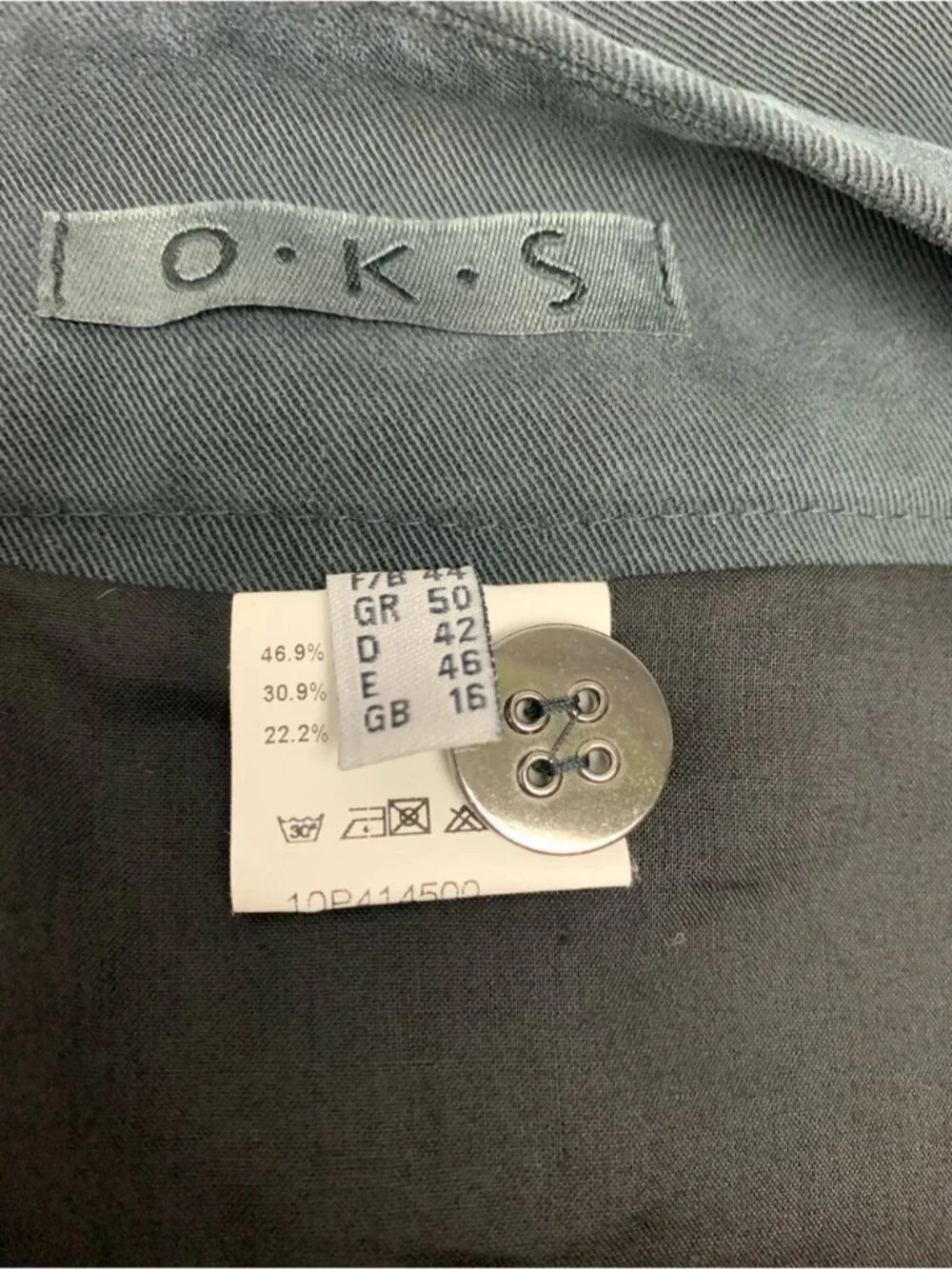 NWT O.K.S Patchwork A-Line Skirt